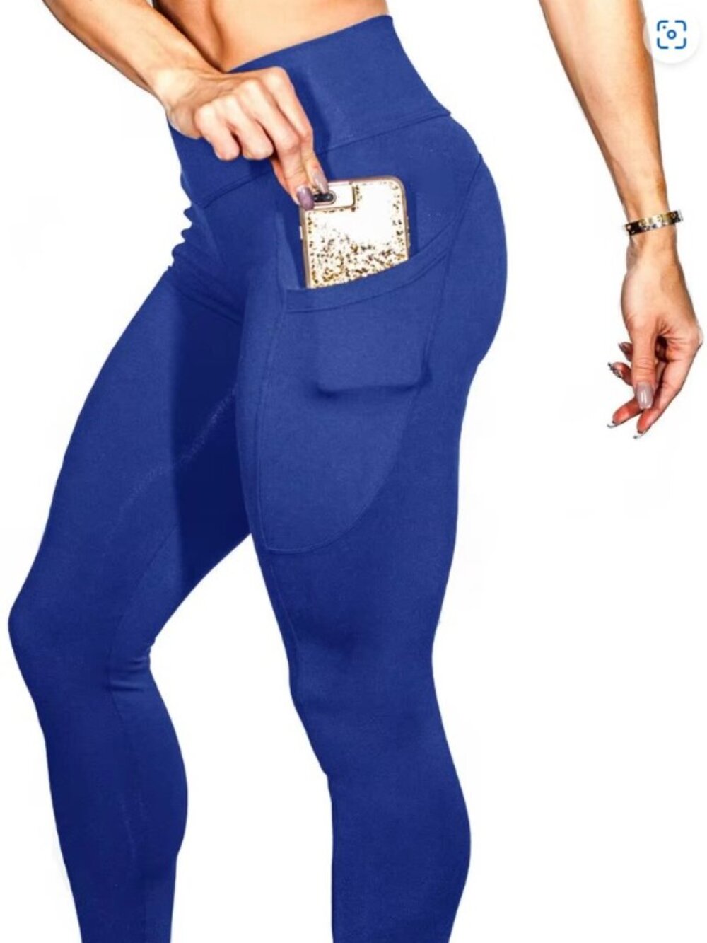 Blue - Women's Summer Skinny Yoga Pants